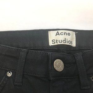 Acne Studios Jeans 26 x 32 Skinny Black NWOT